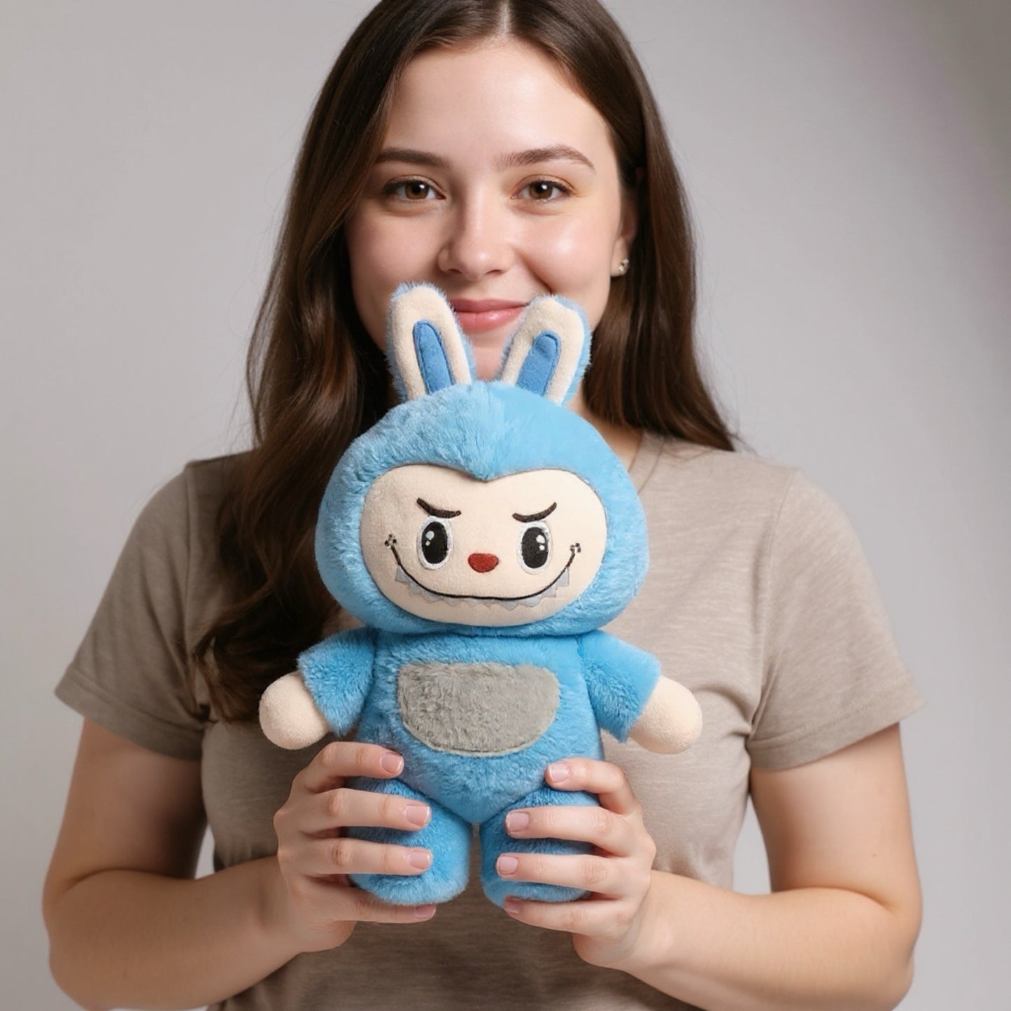 SnuggleBunny Labooboo – Plush Stuffed Backpack Blue (Buy2Get3)