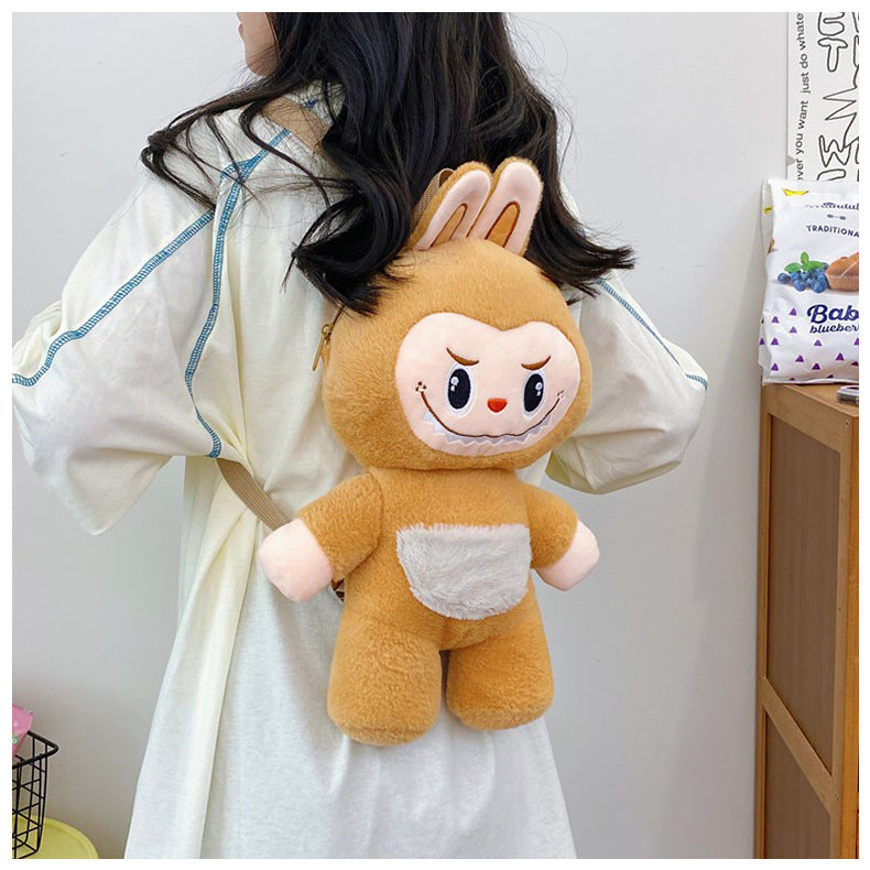 SnuggleBunny Labooboo – Plush Stuffed Backpack Beige (Buy2Get3)