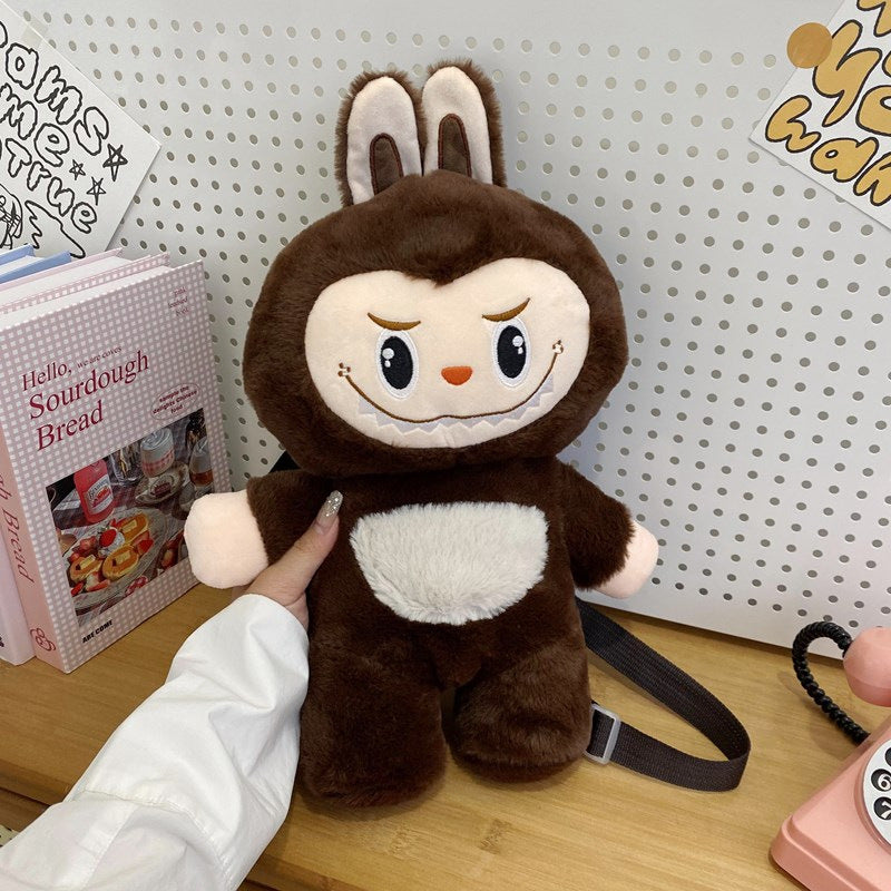 SnuggleBunny Labooboo– Plush Stuffed Backpack Brown (Buy2Get3)