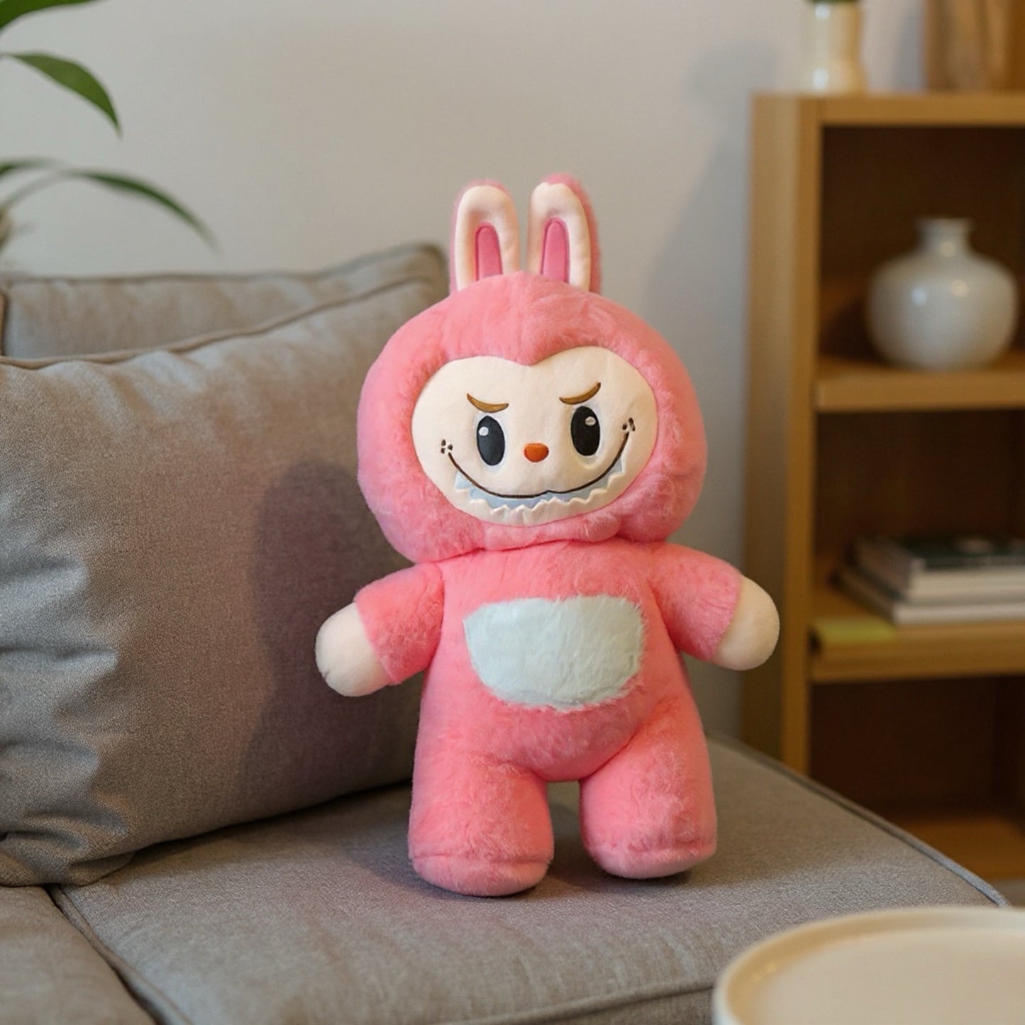 SnuggleBunny Labooboo – Plush Stuffed Backpack Pink (Buy2Get3)