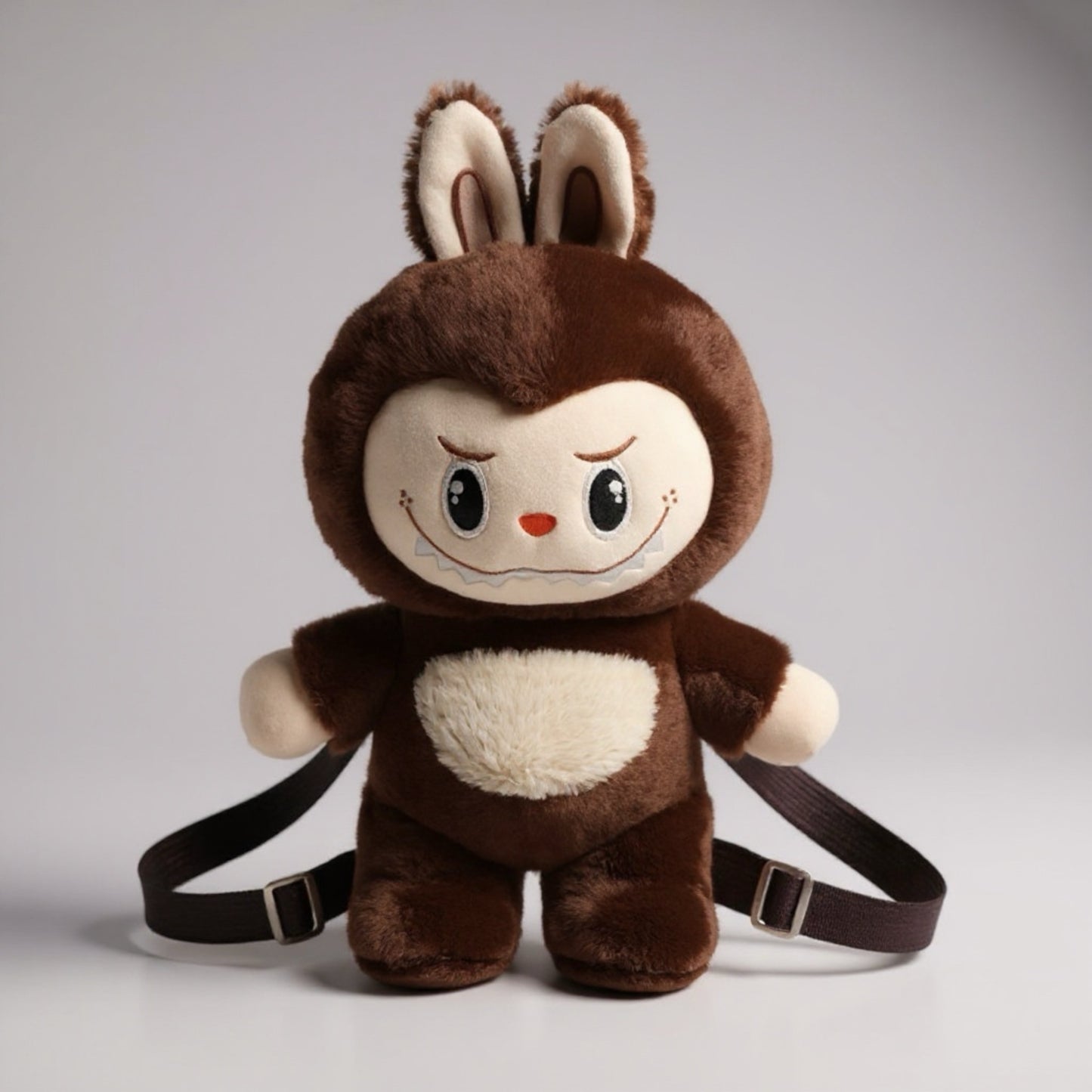 SnuggleBunny Labooboo– Plush Stuffed Backpack Brown (Buy2Get3)