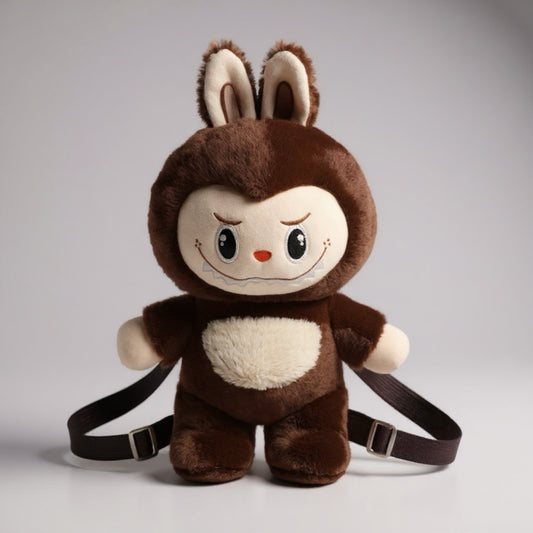 SnuggleBunny Labooboo– Plush Stuffed Backpack Brown (Buy2Get3)