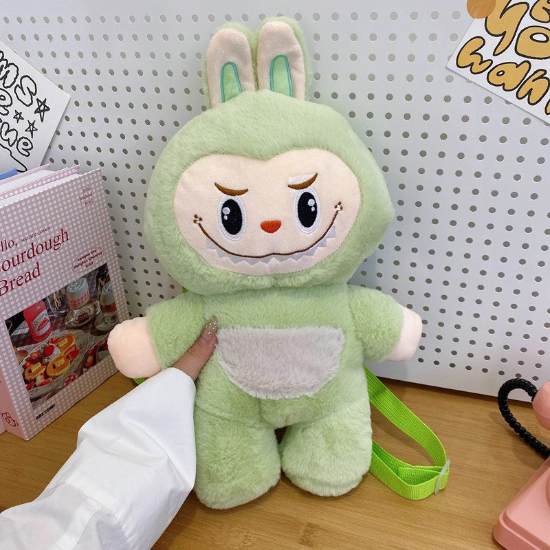 SnuggleBunny Labooboo – Plush Stuffed Backpack Green (Buy2Get3)